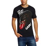 Rolling Stones - T-Shirt # L Black Unisex # Grrr Black Gorilla