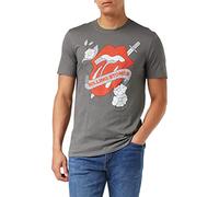 Rolling Stones - the - T-Shirt # L Grey Unisex # Vintage Tattoo