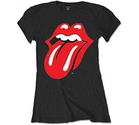Rolling Stones the - T-Shirt # L Ladies Black # Classic Tongue