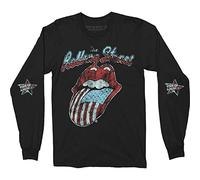 Rolling Stones - the - T-Shirt Maniche Lunghe # S Unisex Black # Us Tour '78