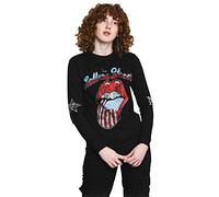 Rolling Stones - the - T-Shirt Maniche Lunghe # Xl Unisex Black # Us Tour '78