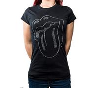 Rolling Stones - the - T-Shirt # Xxl Black Femmina # Tongue