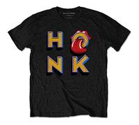 Rolling Stones the - T-Shirt # Xxl Unisex Black # Honk Letters
