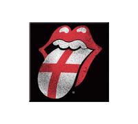 Rolling Stones Tongue England Flag Fridge Magnet - Rolling Stones (The) - Tongue England (Magnete) Rock Merchandising Ufficiale