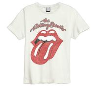 Rolling Stones Vintage Tongue Amplified X Large Vintage White T Sh T-Shirt NUEVO