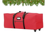 Rolling Tree Storage Bag - Storage for 7.5/9-Foot Artificial Christmas Holiday Tree, 600D Oxford Material Carry Handles and Wheels for Easy Transport,Waterproof,Protects from Dust and Moisture