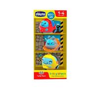 Chicco Rolling Wheels, patrulla de coches para niños, vehículos de construcción, autos Turbo Ball City Builders, multicolor, 00010757000000