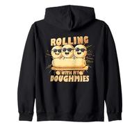 ROLLING WITH MY DOUGHMIES Sudadera con Capucha