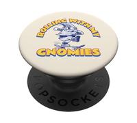 Rolling with My Gnomies (Divertido gráfico de Patinadores) PopSockets PopGrip Adhesivo