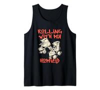Rolling with My Homies, Estilo Retro, Patines callejeros Camiseta sin Mangas