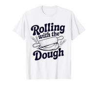 Rolling with The Masa | Juego de Palabras Divertido para Hornear | Amante del Pan Camiseta