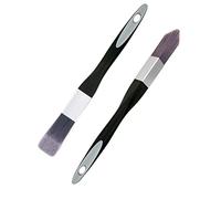 ROLLINGDOG Cortar en Pincel de Pintura - 2pc Pequeño Detalle Pincel de Pintura para la decoración, la Pintura de precisión, Pintura de la Esquina, dejando un Borde Recto