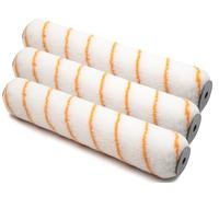 ROLLINGDOG Cubiertas de rodillo de pintura de 12 pulgadas, fundas grandes de rodillo de pintura para techo, pared, suelo, cubiertas (paquete de 3, poliéster)