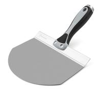 ROLLINGDOG Cuchara de cubo para paneles de yeso, de acero inoxidable de 8 pulgadas, para paneles de yeso, yeso para pintura limpia, mortero, masilla, etc