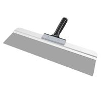 ROLLINGDOG Cuchillo de cinta de 450 mm, cuchillo para paneles de yeso de 18 pulgadas, extremo roscado que se puede fijar al poste de extensión, hoja de acero inoxidable, ideal para desnatar y alisar