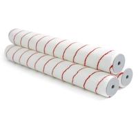 ROLLINGDOG Mangas grandes para rodillo de pintura de 18 pulgadas, siesta corta de 5 mm para techos de pared lisos y brillantes, pintura de superficie grande (paquete de 3 núcleos de 44 mm de diámetro)