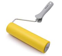 ROLLINGDOG Rodillo de costura para papel tapiz de 9 pulgadas, rodillo para alisar y presionar los bordes del papel pintado junto con mango ergonómico de fácil agarre para un trabajo cómodo