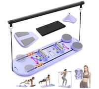 Rollingsurfer Tabla de Pilates Plegable, Reformador de Pilates Multifunción para Casa/La Oficina, Set de Tabla de Pilates Entrenamiento del Core y Fitness Corporal Total