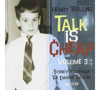 Rollins,Henry - Talk Is Cheap Vol.3