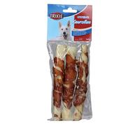 Rollitos masticables Trixie Dog Denta Fun con pollo | 17 cm