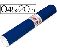 Rollo Adhesivo Aironfix Unicolor Azul Mate Oscuro 67150 Rollo De 20 Mt