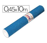 Rollo Adhesivo Aironfix Especial Ante Azul 67802 Rollo De 10 Mt