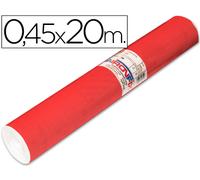 Rollo Adhesivo Aironfix Unicolor Rojo Mate Claro 67151Rollo De 20 Mt