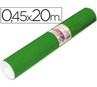 Rollo Adhesivo Aironfix Unicolor Verde Brillo 67047 Rollo De 20 Mt