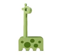 Rollo adhesivo para pelucos de animales, rodillo quitapelusas - Herramienta de limpieza reutilizable portátil con forma de jirafa para alfombra sofá mascotas viaje