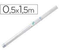 Rollo Adhesivo Plastico Cubre Libros 0.50 Mt X 1.50 Mt 80 Micrones