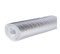 Rollo Aislante de Aluminio Rollo de película reflectante aislamiento térmico for paredes y techos 5/10 m, lámina aluminio for calefacción, radiador, decoración del hogar(10m,40cm)