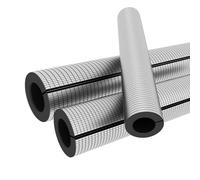 Rollo Aislante Espuma Autoadhesiva, Aluminio Fundas De Aislamiento , Protección Contra La Congelación, Recubrimiento De Tuberías, Para Aire Acondicionado Solar Exterior Tubería De Agua Caliente ( Colo
