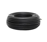 Rollo Cable Eléctrico de 100 m | H07V-K | Sección 1 x 1,5 mm2 | Color negro