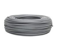Rollo Cable Eléctrico de 100 m | H07V-K | Sección 1 x 6 mm2 | Color gris