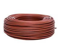 Rollo Cable Eléctrico de 100 m | H07V-K | Sección 1 x 6 mm2 | Color marrón