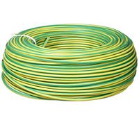 Rollo Cable Eléctrico de 100 m | H07V-K | Sección 1 x 6 mm2 | Color verde