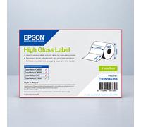 Rollo continuo de etiquetas Epson alto brillo 102 x 76 mm C33S045718