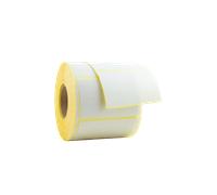 Rollo de 1000 etiquetas Blanco Couche 81 x 50 mm ACRÍLICO