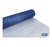 ROLLO DE 1X10 M MALLA DE FIBRA DE VIDRIO 10X10 MM REVOCOS MORTERO