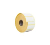 Rollo de 2000 etiquetas Blanco Couche 45 x 20 mm ACRÍLICO