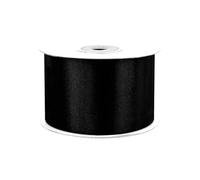 Rollo de 25 m de cinta de raso de 50 mm, cinta decorativa para decoración de regalos, boda, bautismo, cumpleaños, cinta decorativa por un lado de 5 cm