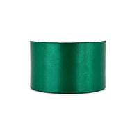 Rollo de 25 m de cinta de raso de 50 mm, cinta decorativa para decoración de regalos, boda, bautismo, cumpleaños, cinta decorativa por un lado de 5 cm