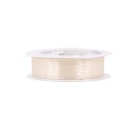 Rollo de 50 m de cinta de raso, 3 mm de ancho, lazo decorativo, perfecto para regalos, bodas, bautizos