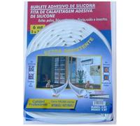 Rollo de 6 metros de burlete aislante para puertas y ventanas de silicona TRANSPARENTE, ideal para proteger tu hogar de insectos, polvo y corrientes de aire. Ahorro energético de hasta un 40%.