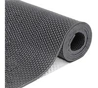 Rollo de Alfombrilla de Drenaje de PVC Antideslizante e Impermeable de 5 mm de Grosor para Interiores y Exteriores, Alfombra Comercial para Suelos de baño, Piscina y coci