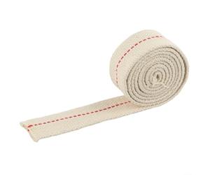 Rollo de algodón de 1 m para lámparas de aceite, cable de combustible resistente al calor para linternas de camping y lámparas de fragancia, 2 cm de ancho (1 cm x 1 m)