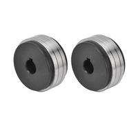 Rollo de alimentación de alambre V U K moleteado para máquina de soldar, diámetro de 3 cm, rodillo de rueda guía de acero inoxidable V/K/U, piezas de soldadura de guía de 2 piezas/juego de equipo de