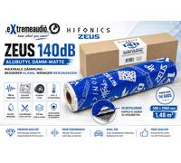 Hifonics 140dB Zeus Alubutil 1 , 48m ² Aluminio Butilo 2MM Grosor 8 Discos