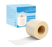 Rollo de apósito hidrocoloidal para heridas, 5 cm x 5 m, autoadhesivo, hidrocoloide, vendaje para heridas, ampollas, acné