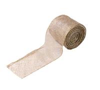 Rollo de árbol de Navidad, malla con alambre para coronas, decoración de de regalo, 500 cm x 6,3 cm, decoración navideña de satén para manualidades, guirnalda, escalera, festivo para